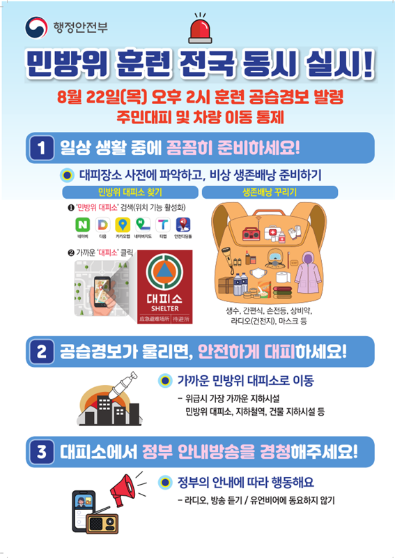 2024년 민방위