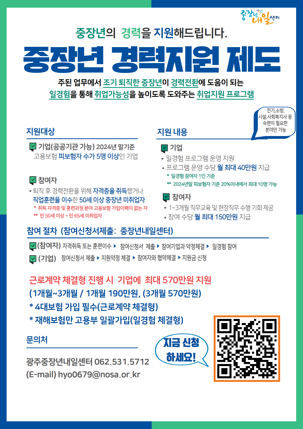 중장년 경력지원제도