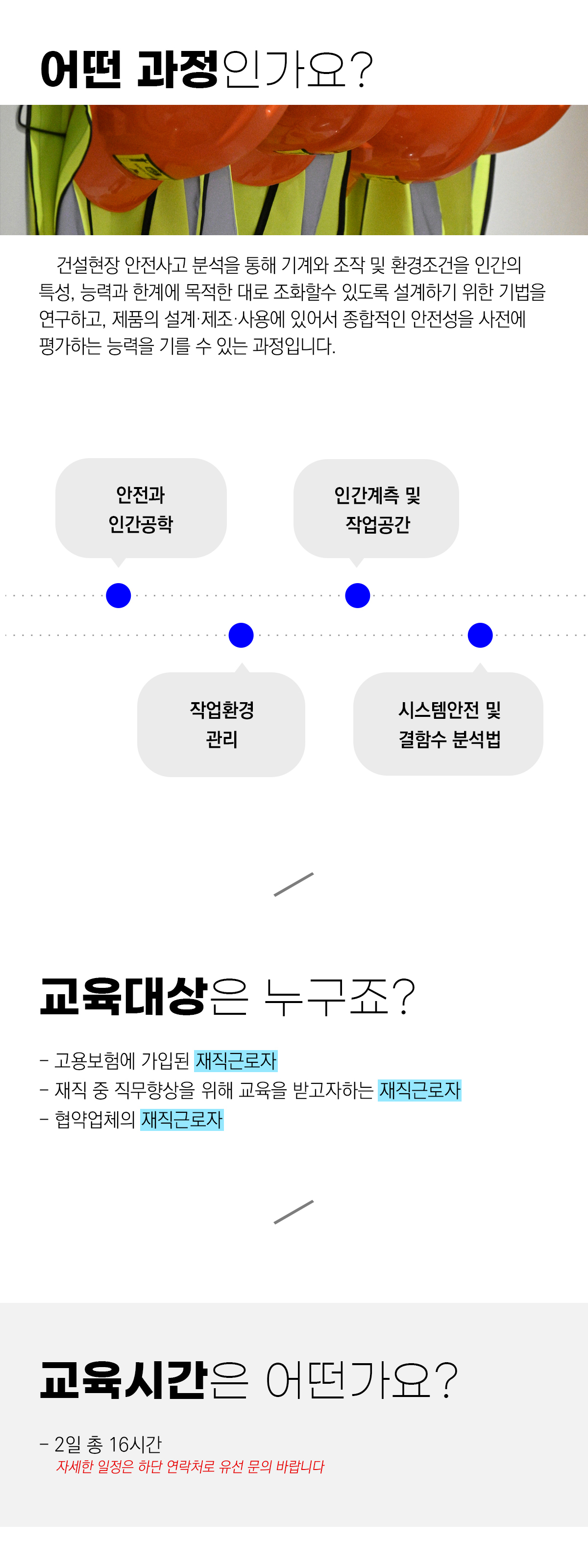인간공학 기술 및 시스템안전